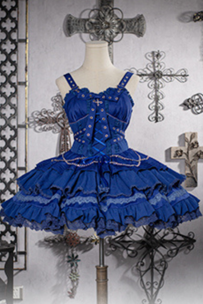 コントラクトクロスJSKゴシックエレガントロリータドレス