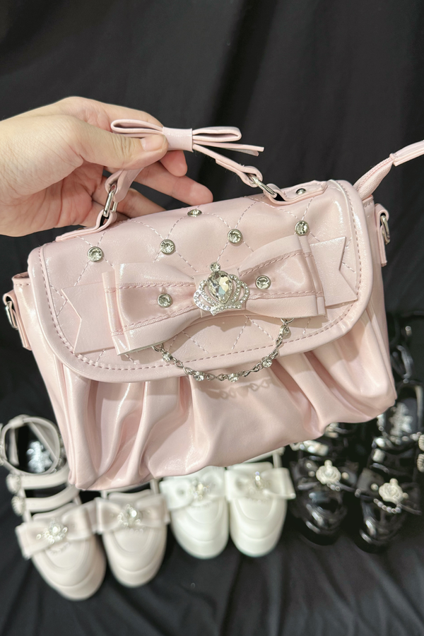 Bag Rhinestone Elegant Shoulder Bag
