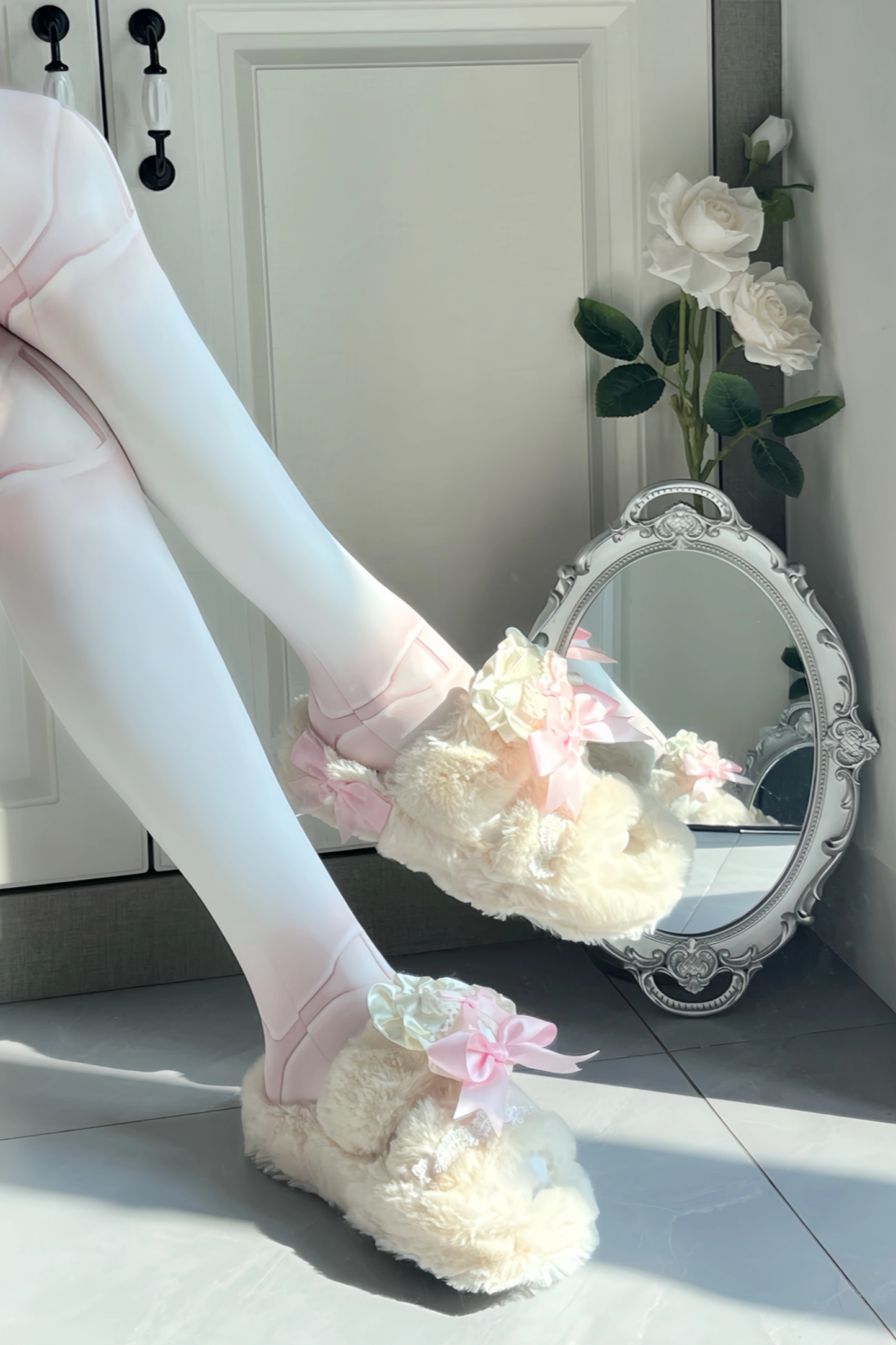 バニーファーロリータスリッパ