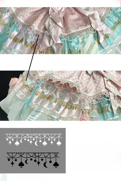 【12月26日予約締切】サーカスシリーズファンフェアキャンディカラーロリータピエロドレス＋フルセットA/B