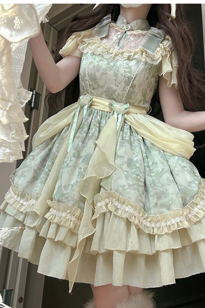 Forest China Lolita Dress