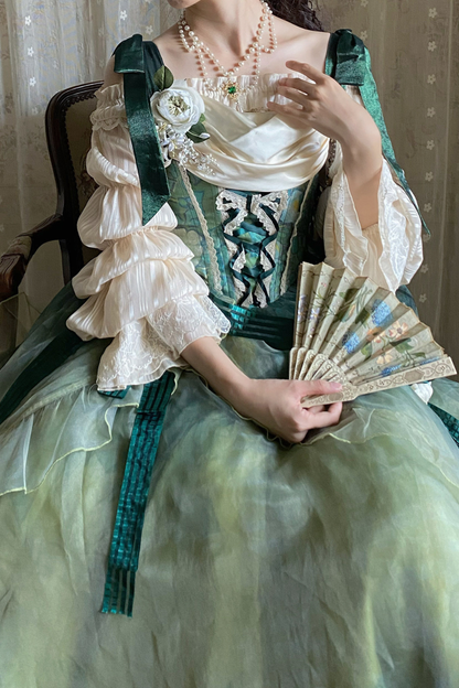 シフォンオフショルダーシアートップス