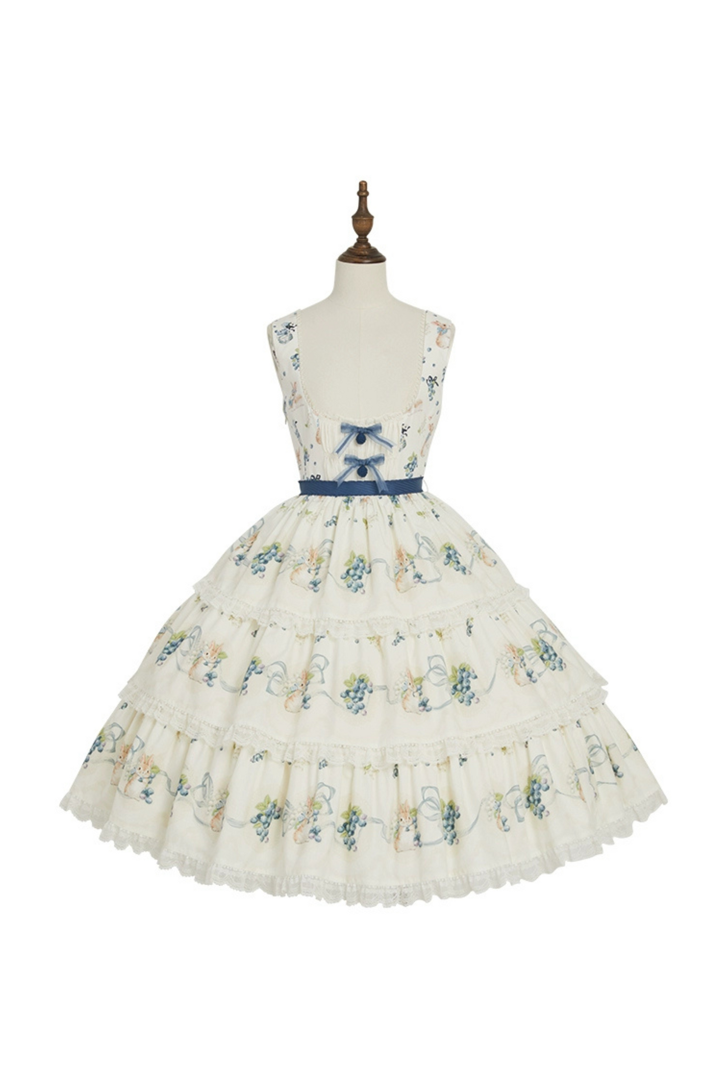 ベニーズブルーベリーガーデンロリータジャンパースカート+ドレス+インナーシャツ