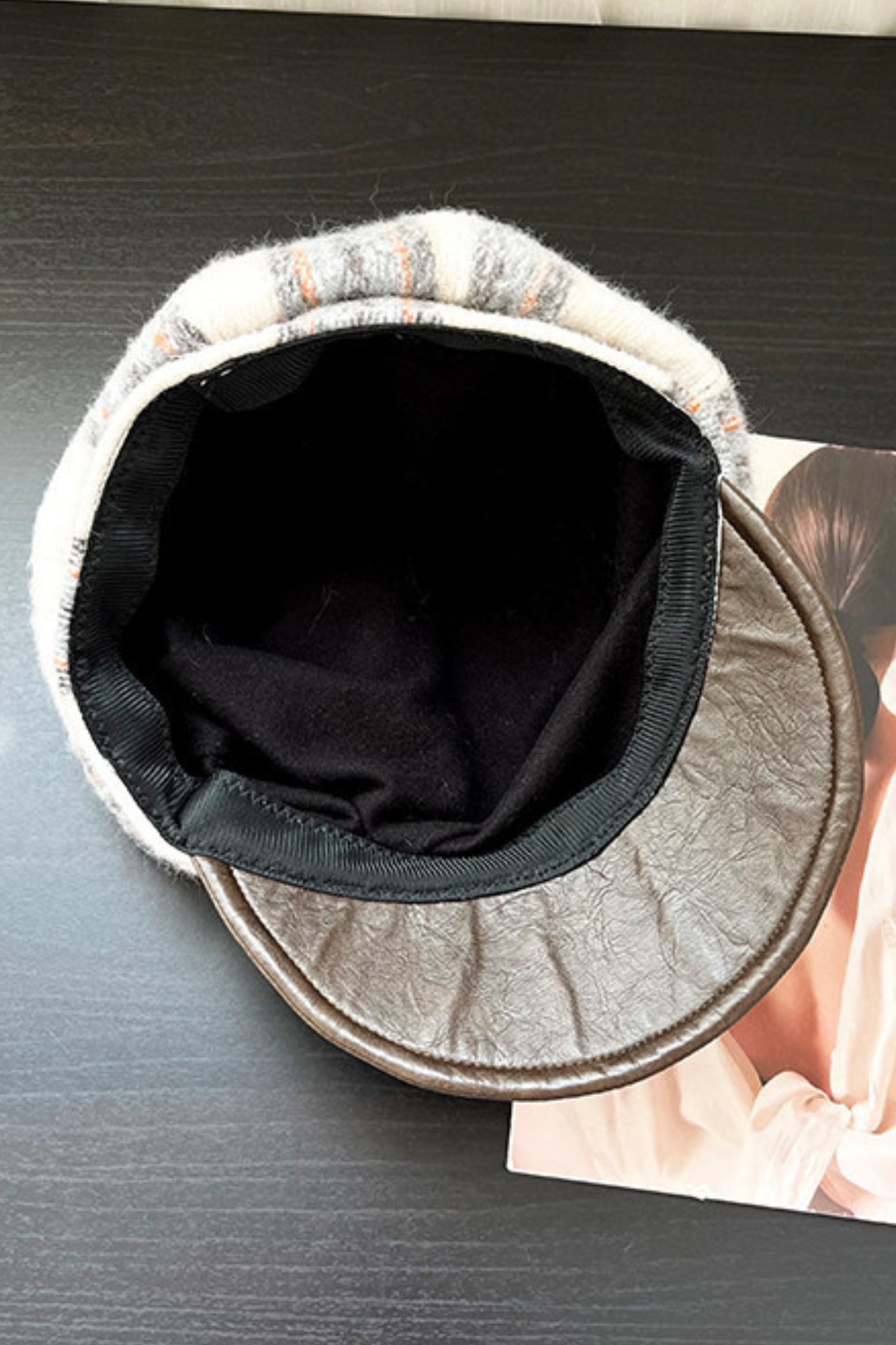 Bear Ear Plaid Beret