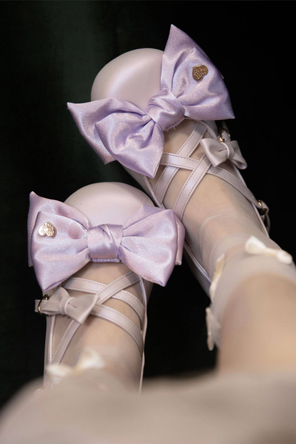 Satin Candy Lolita Shoes