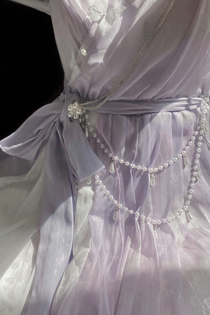 [Reservations] Sweet is Elegant Girly Dress + Shawl + Necklace