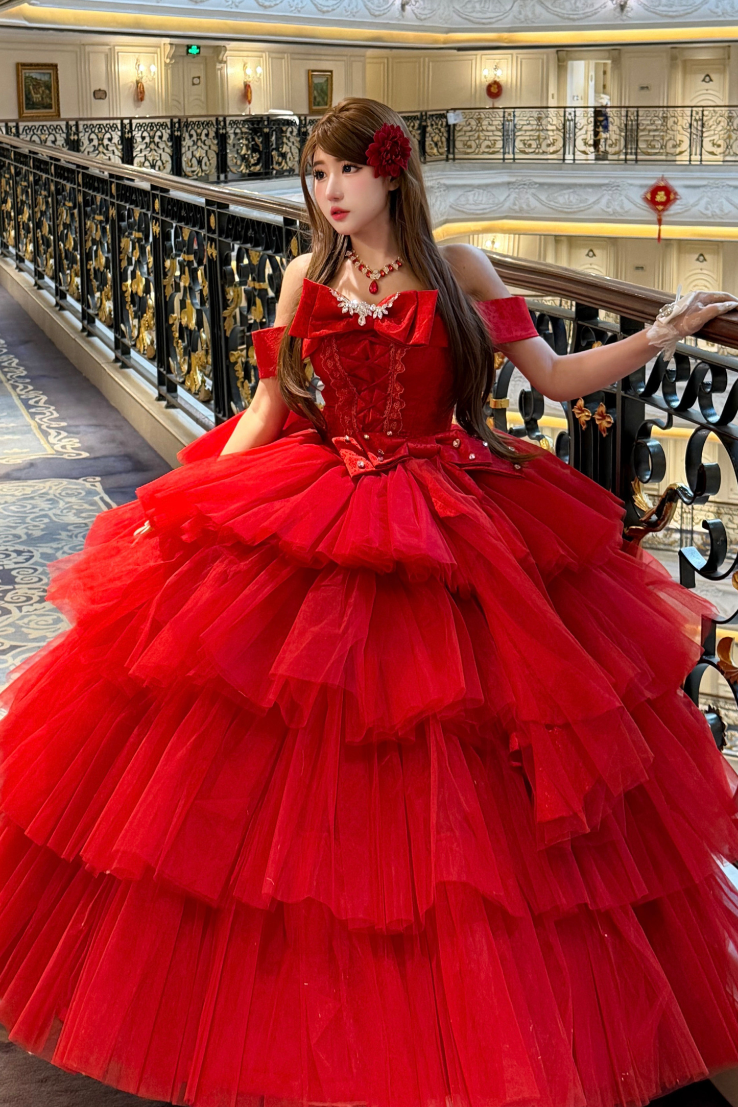 [3월 31일 예약마감] 엘레강스 퍼피 이터널 롱 스커트 + 리본 테일