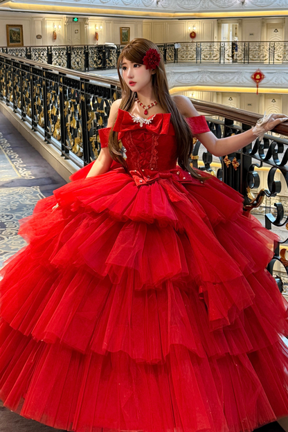 [3월 31일 예약마감] 엘레강스 퍼피 이터널 롱 스커트 + 리본 테일