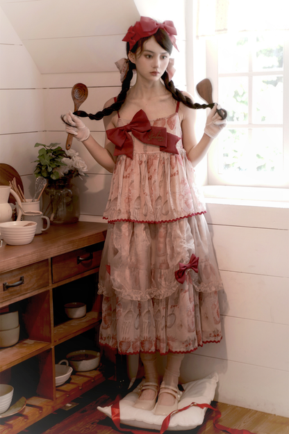 ストロベリーボックスロリータキャミソールドレス