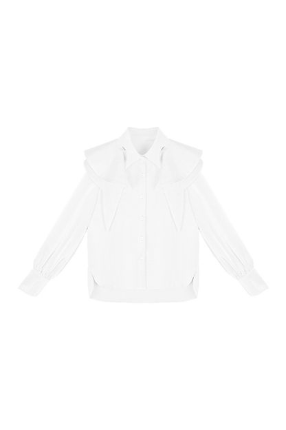 フレンチマントデザインレトロシャツ