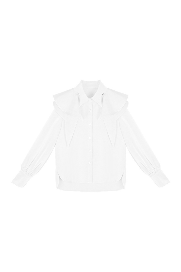 フレンチマントデザインレトロシャツ