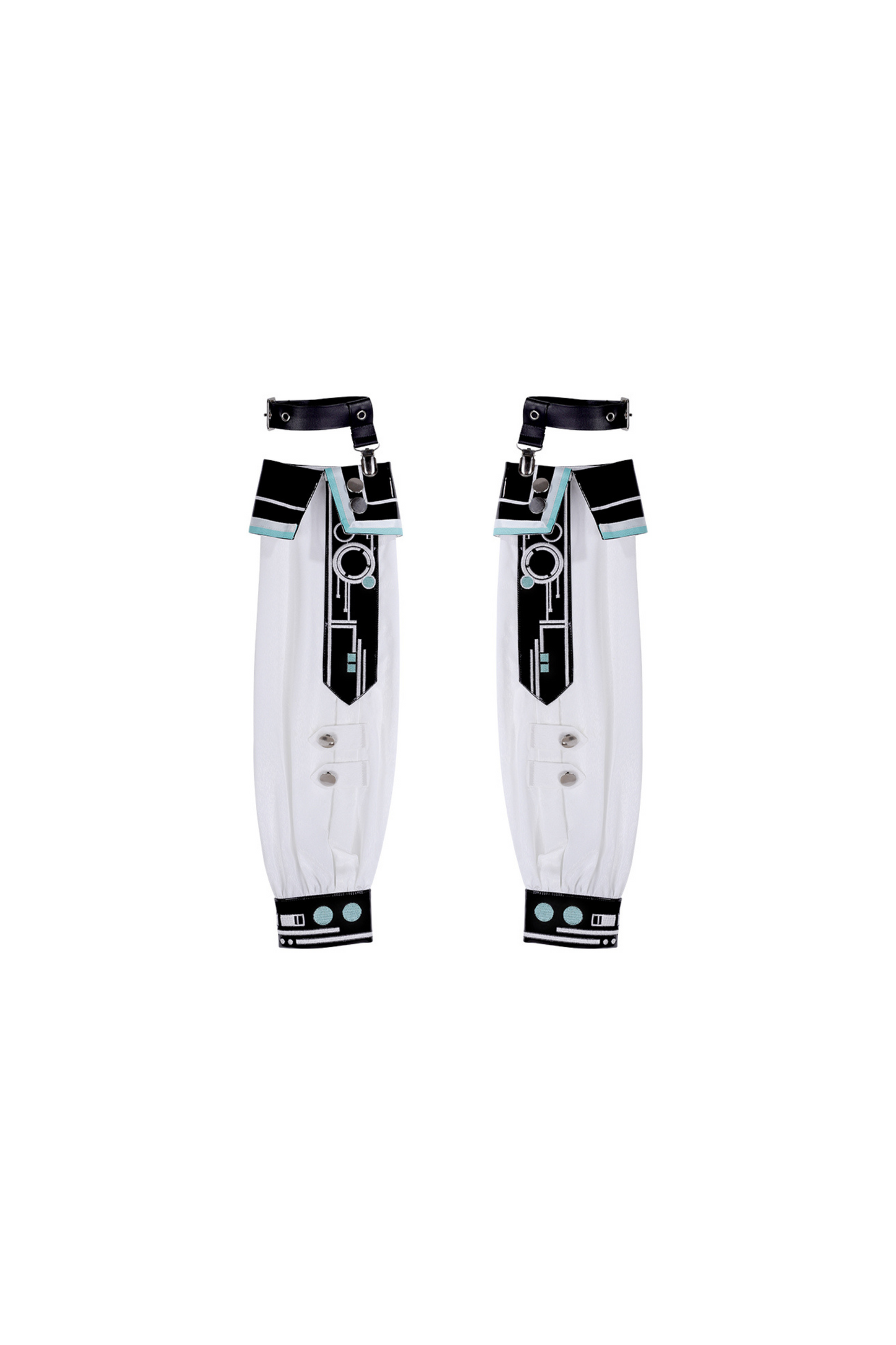 [Reservation Product] Machine Warrior Lolita Technology Printed Dress + Sleeve + Bunny Ear Cutucha