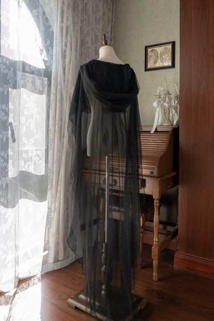 魔術師ロリータドレス+マント