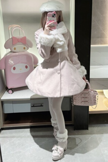 イミテーションフォックスファーコート