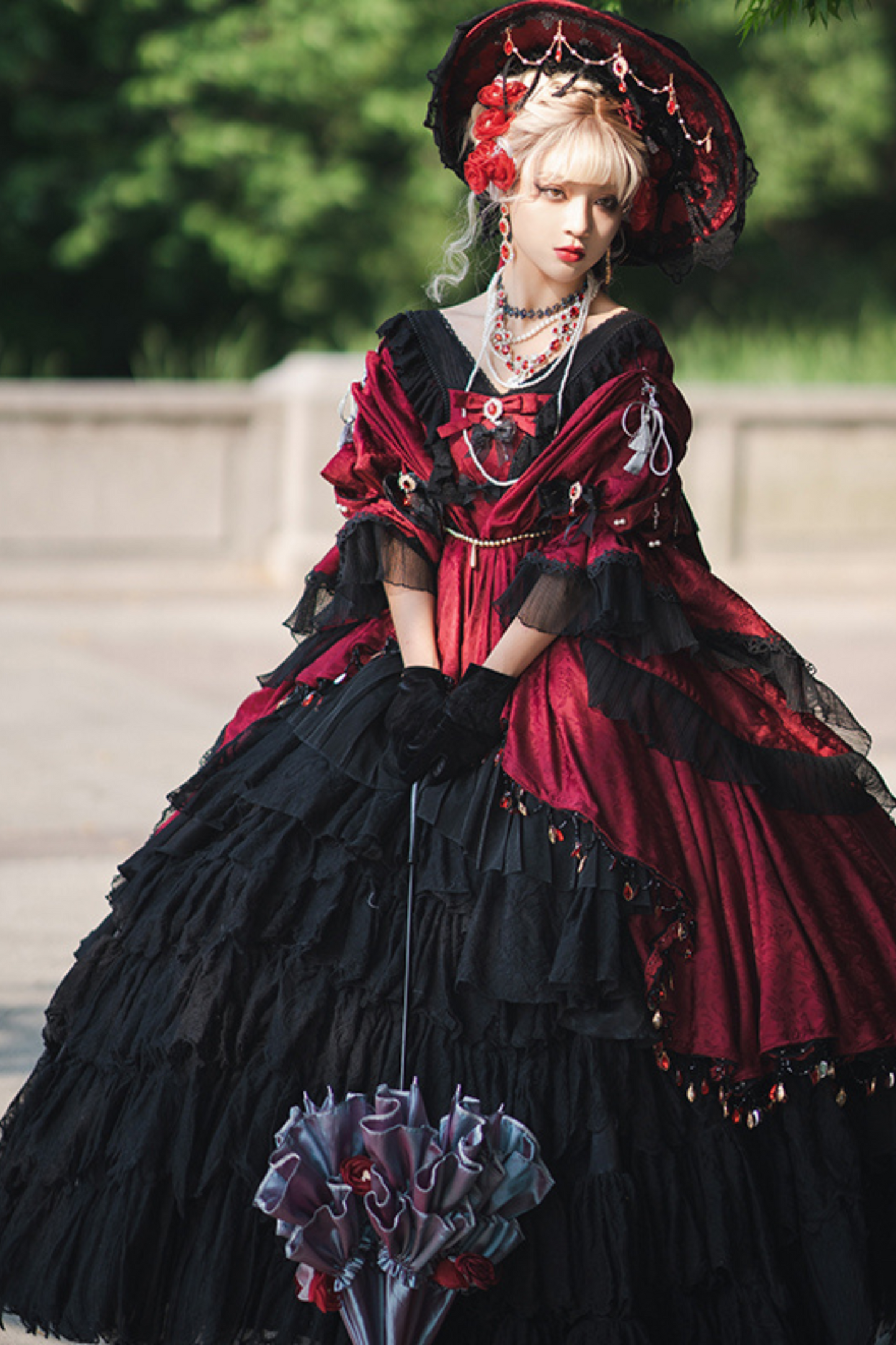 Marguerite Frill Petticoat Skirt