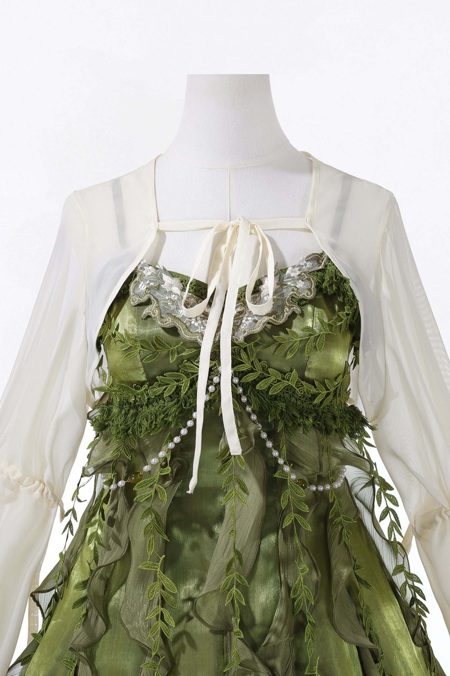 フォレストガールチャイナドレス+トップス+スカート