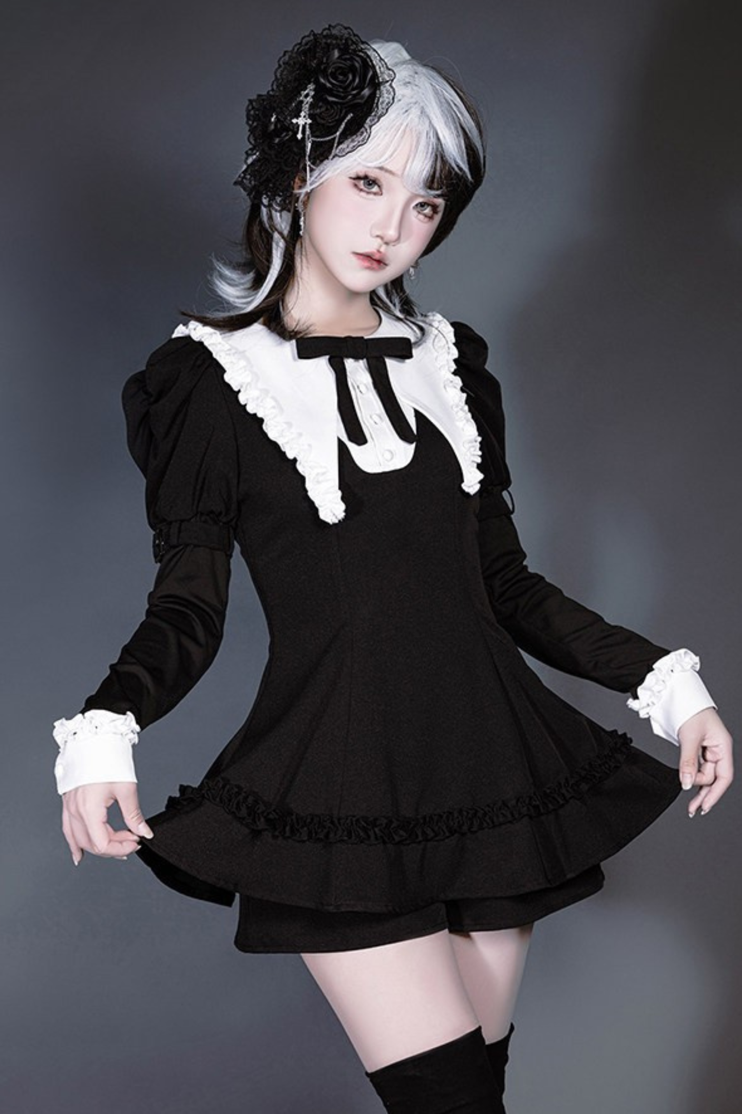 Dark Witch Fitted Dress