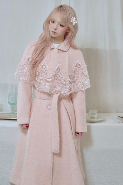 スイートレースケープロングコート