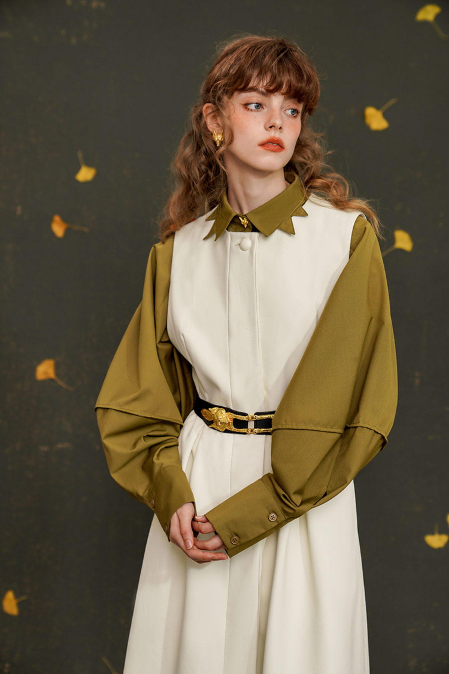 レトロラタンスリーブシャツ