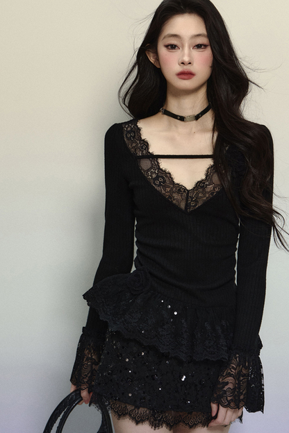 Munich Love Letter Lace Top