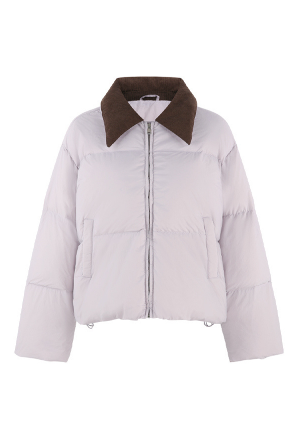 スイートカラーマカロンダウンジャケット