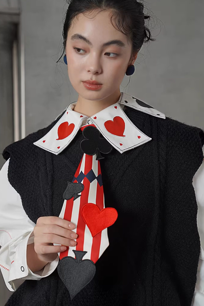 トランプファンタジーカラーブラウス