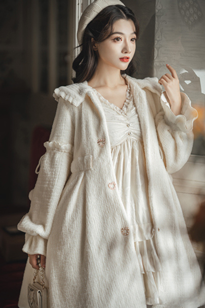 【予約商品】ウォームラビットファーロリータコート