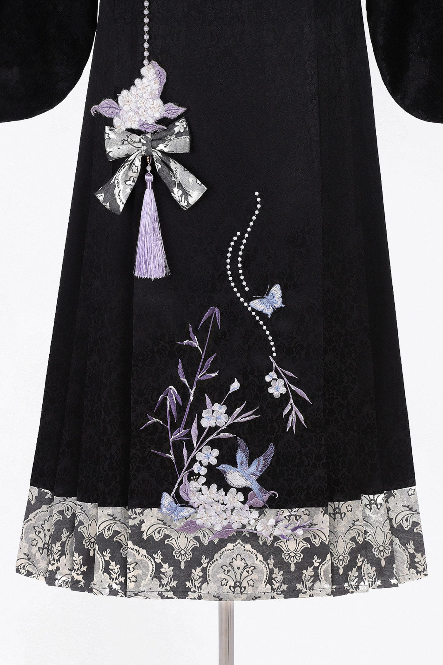 Dark Knight China Top + Vest + Skirt