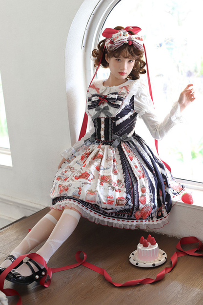Strawberry Manor Lolita Suspender Dress