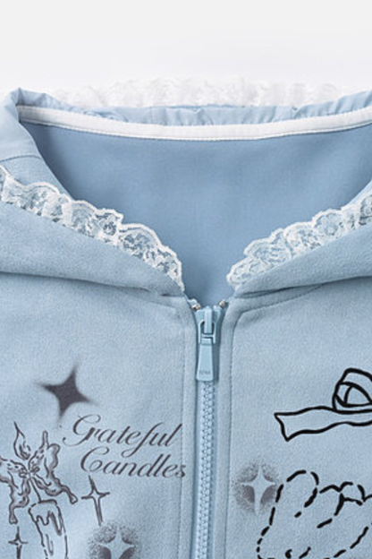 バニーイヤーズフードパーカー