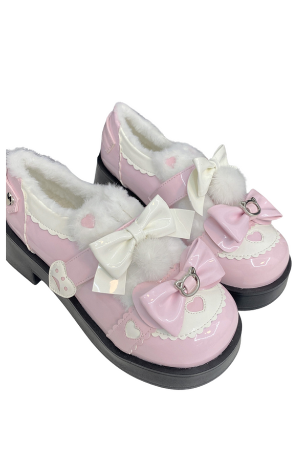 Double Ribbon Sweet Girly Shoes