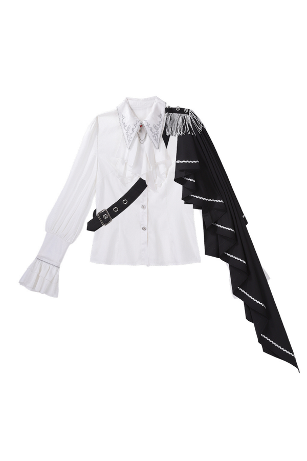 Monochrome Prince Top + Corset + Pants