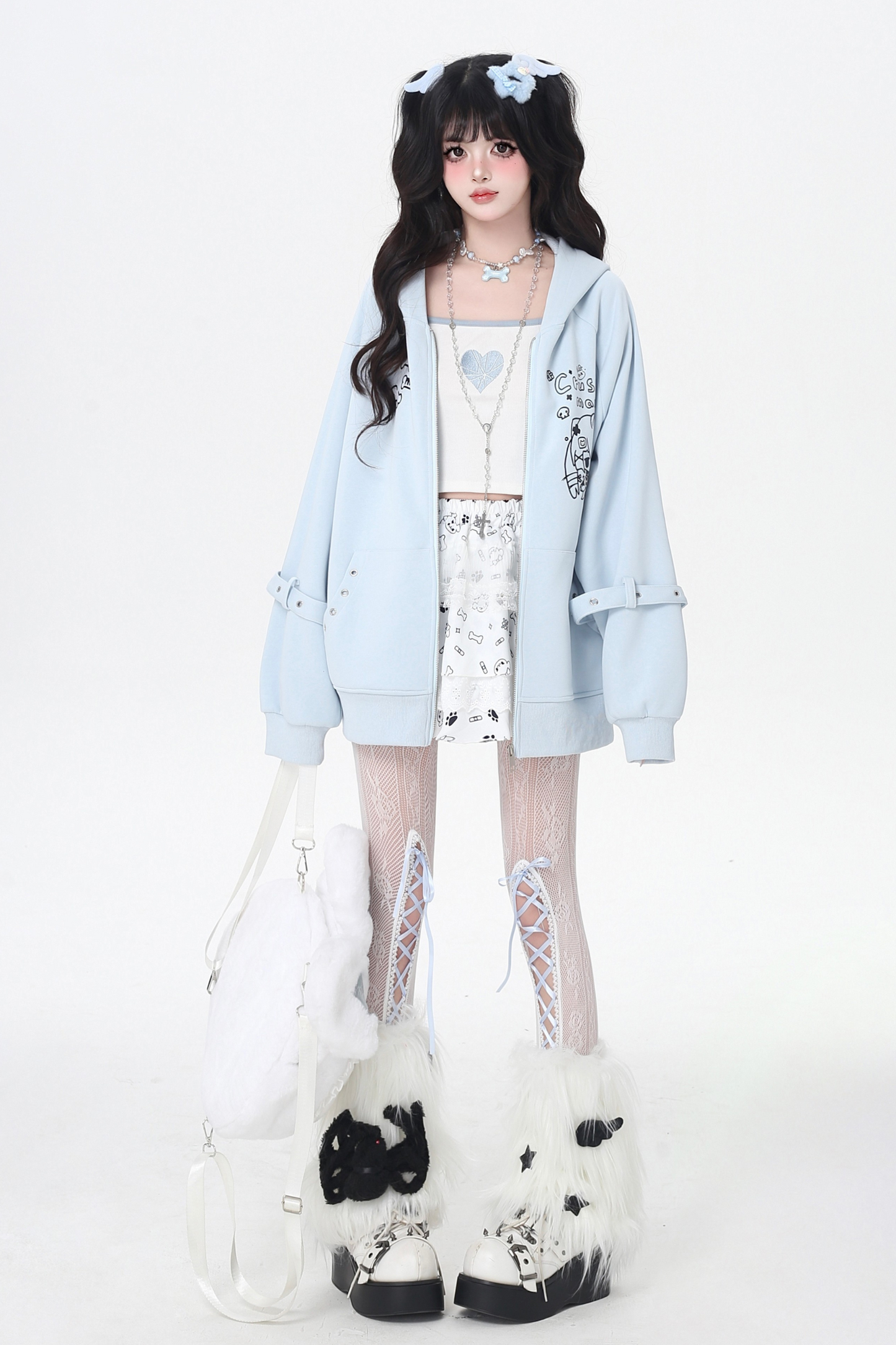 Cat Ear Hood Loose Hoodie