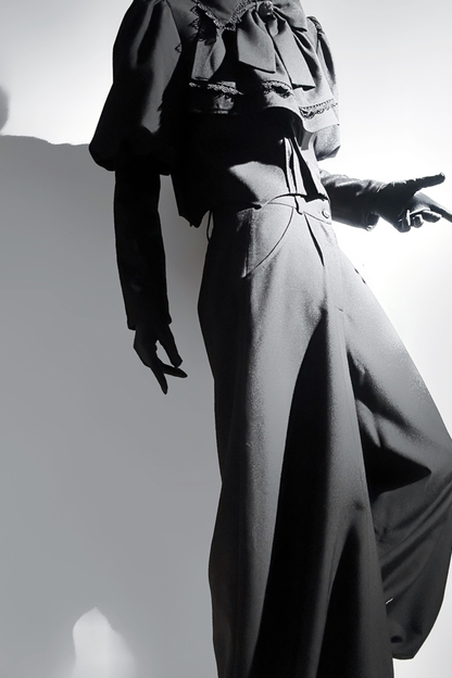 レトロゴシックロリータジャケット+パンツ