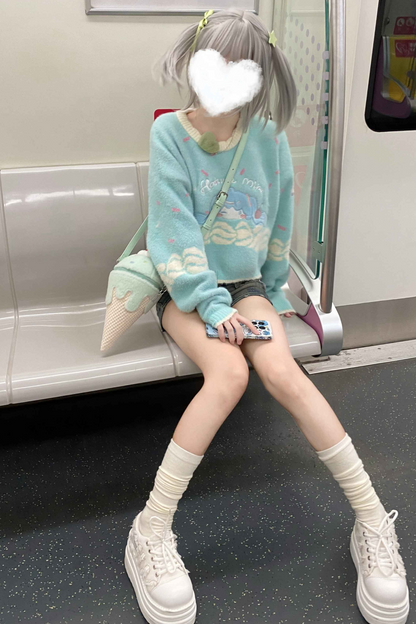 アイスクリームクロスボディロリータバッグ