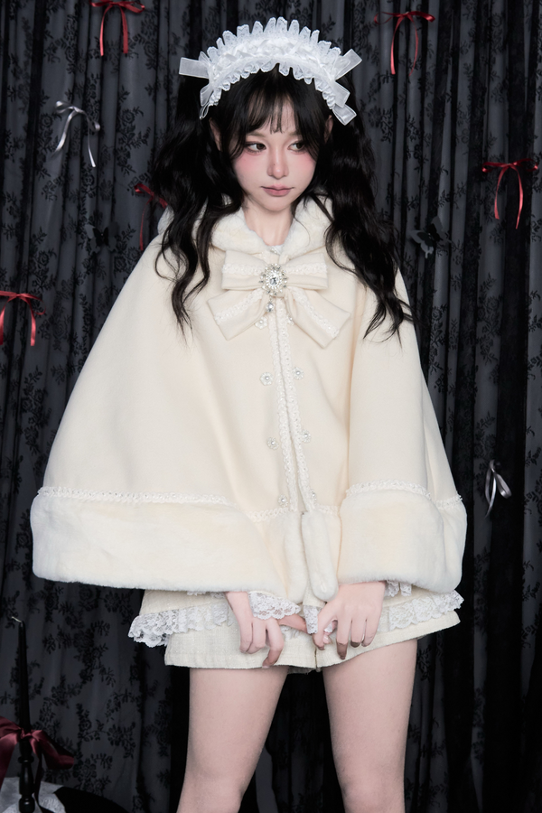 Dark Doll Girl Cloak