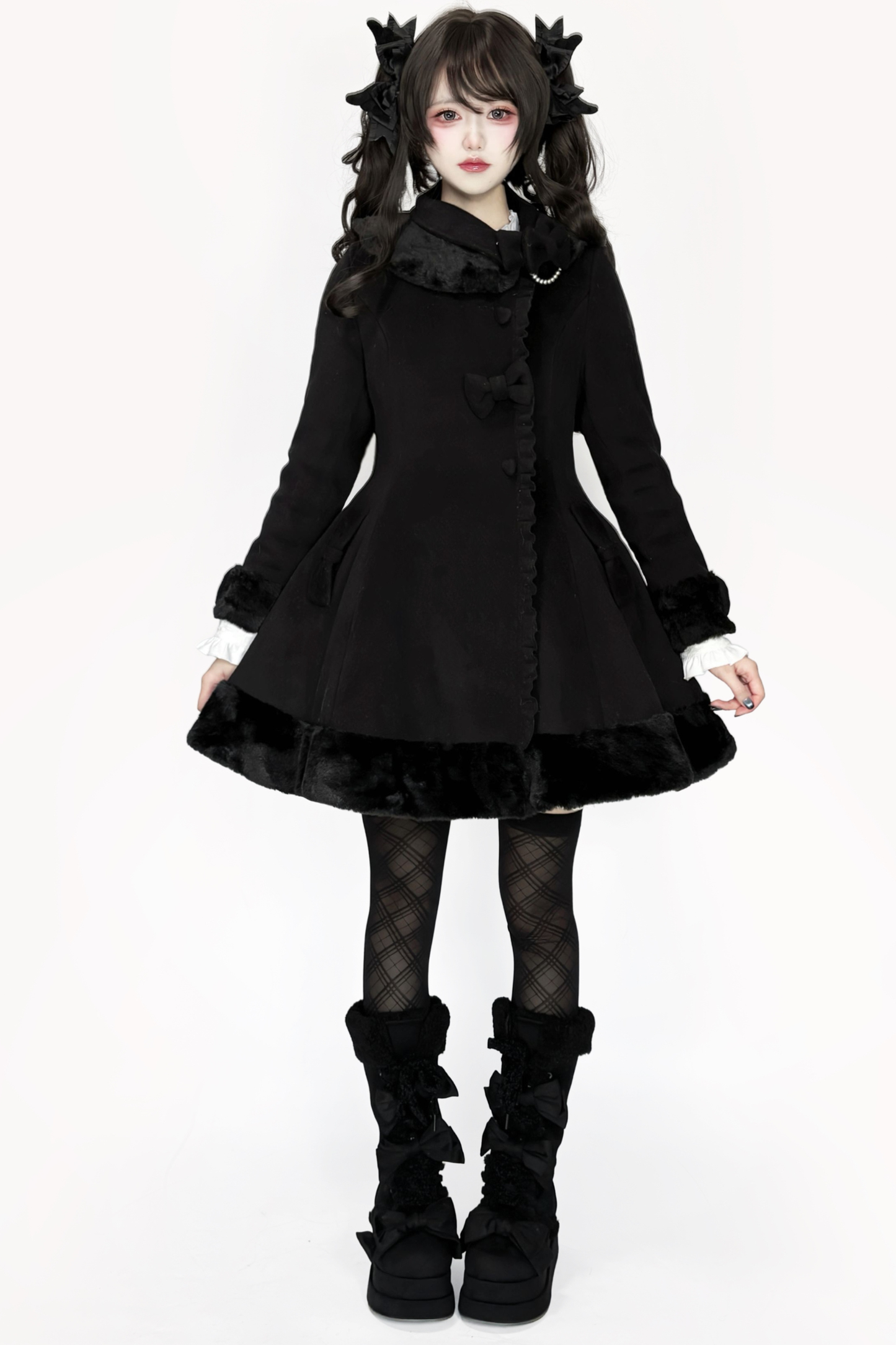 ロリータフレアキュートコート