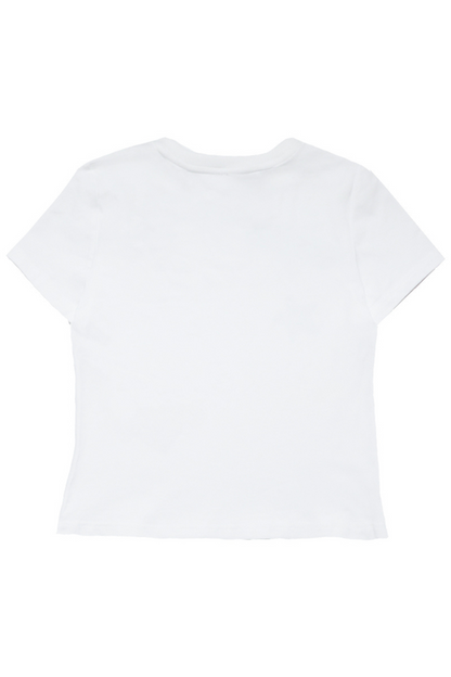 ショルダースリムドリームガールY2KTシャツ