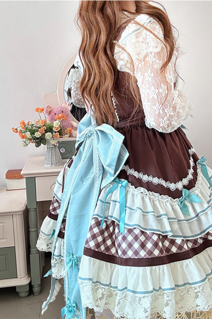 Lovely Heart Suspender Cake Dress + Headdress + Tail