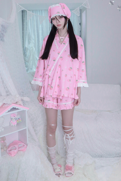 ストロベリースターパジャマ