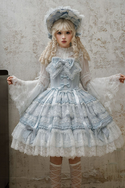 Nice Heartbeat Lolita Dress + Cape + Hat