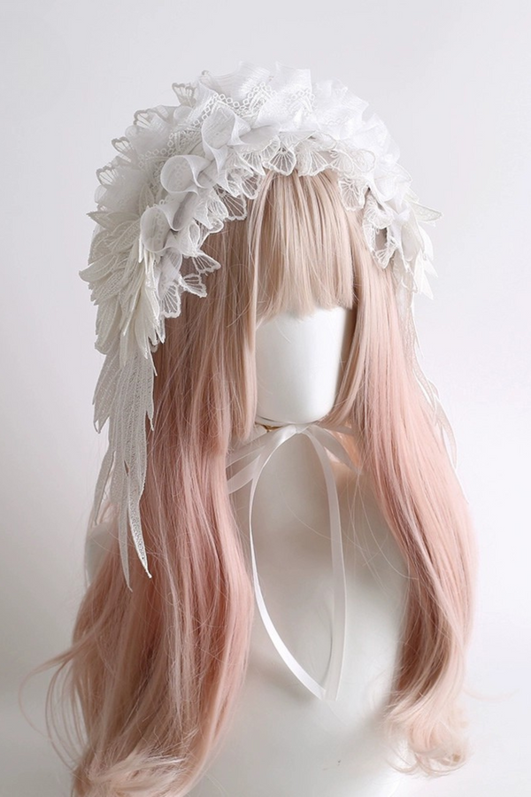 Gorgeous feather Lolita hair accessories