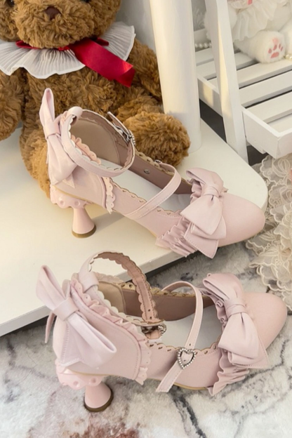 クラップリボンロリータシューズ