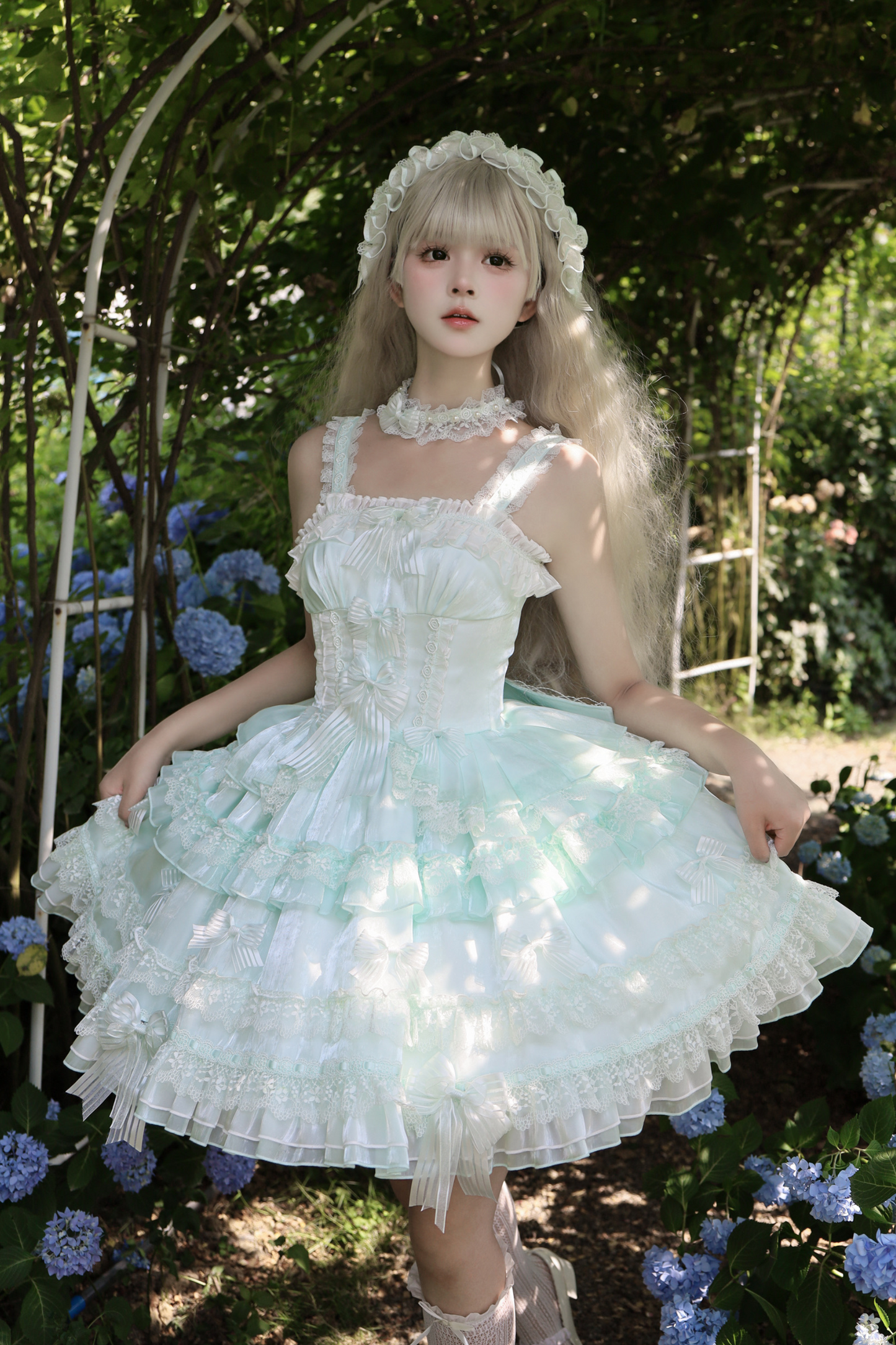 ロリキャットラブプリンセスジャンパースカート+インナートップス