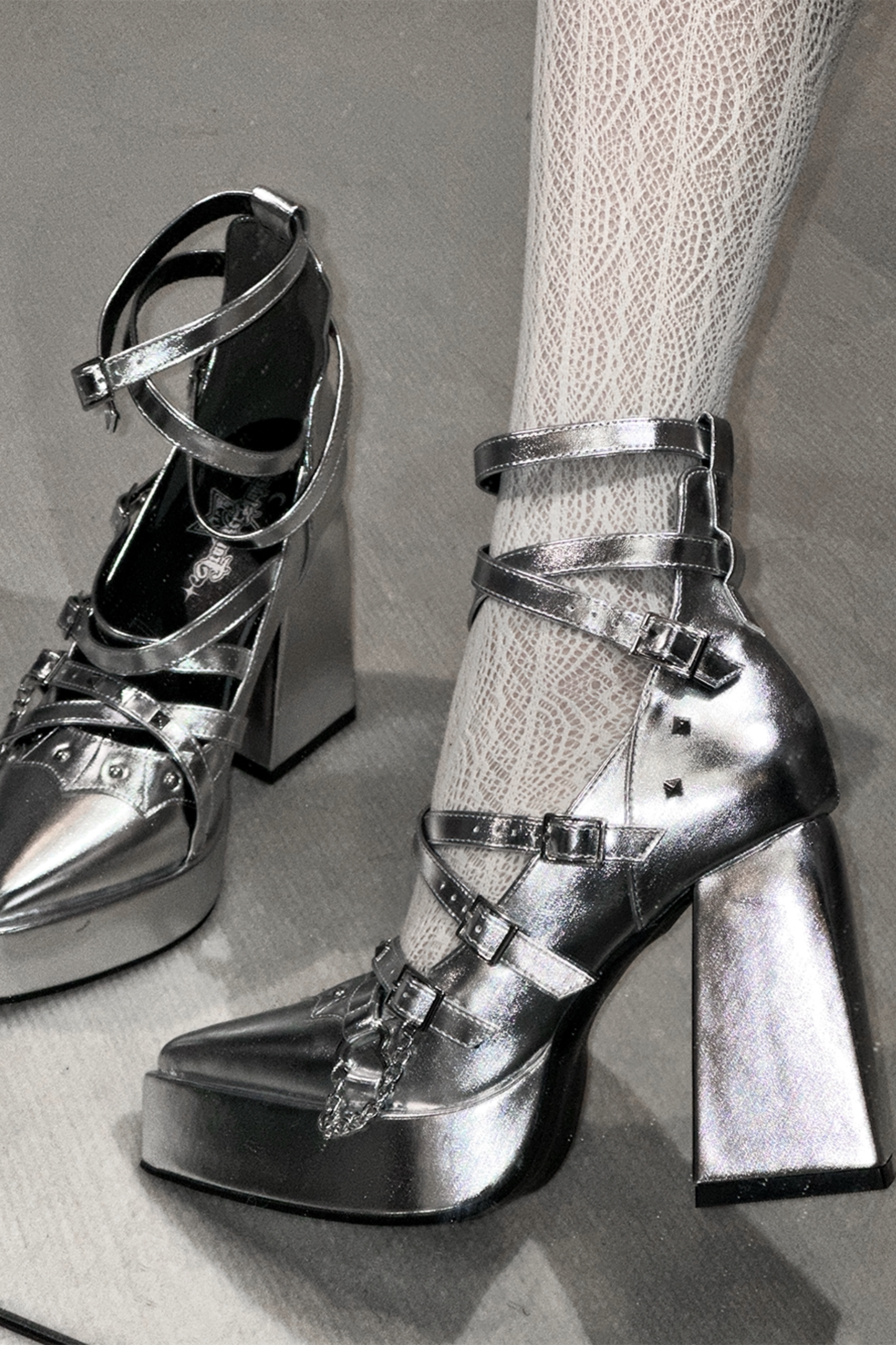 Gothic Lolita High Heels