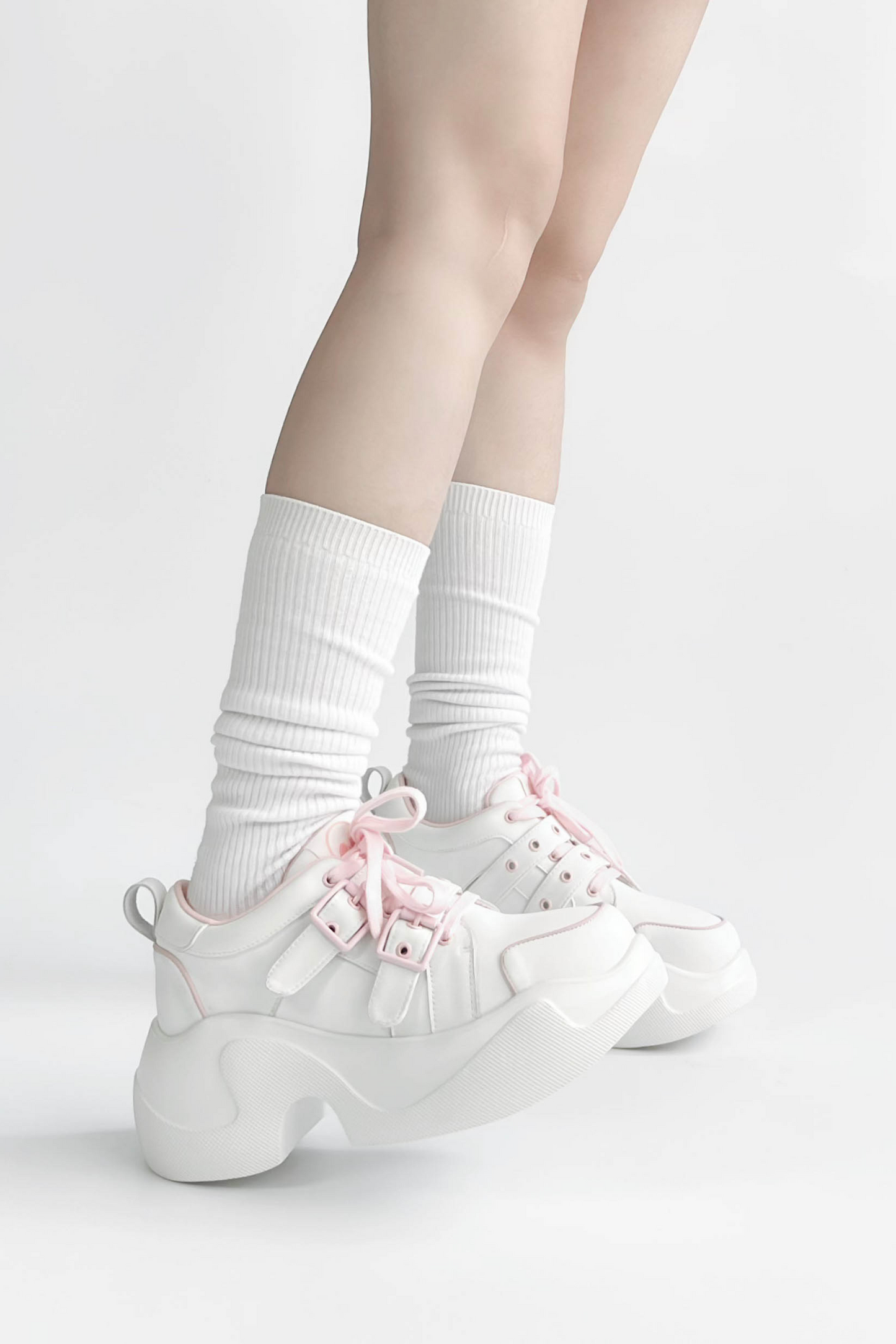 Subculture thick bottom sneakers