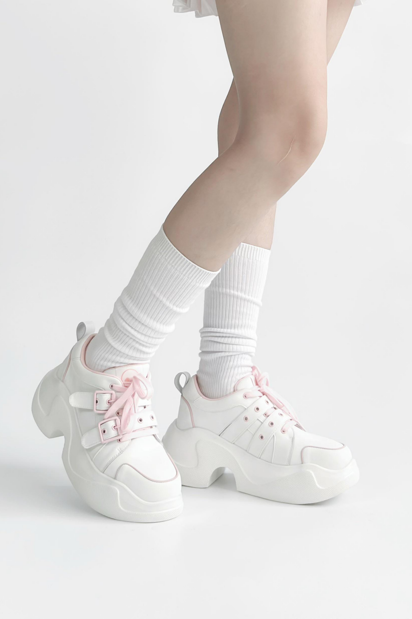 Subculture thick bottom sneakers