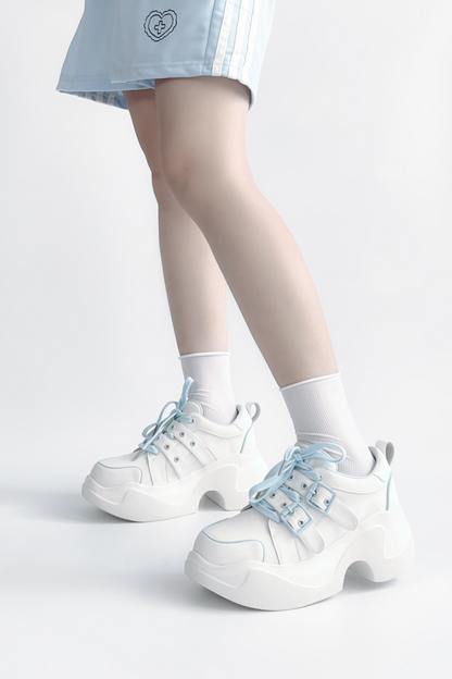 Subculture thick bottom sneakers