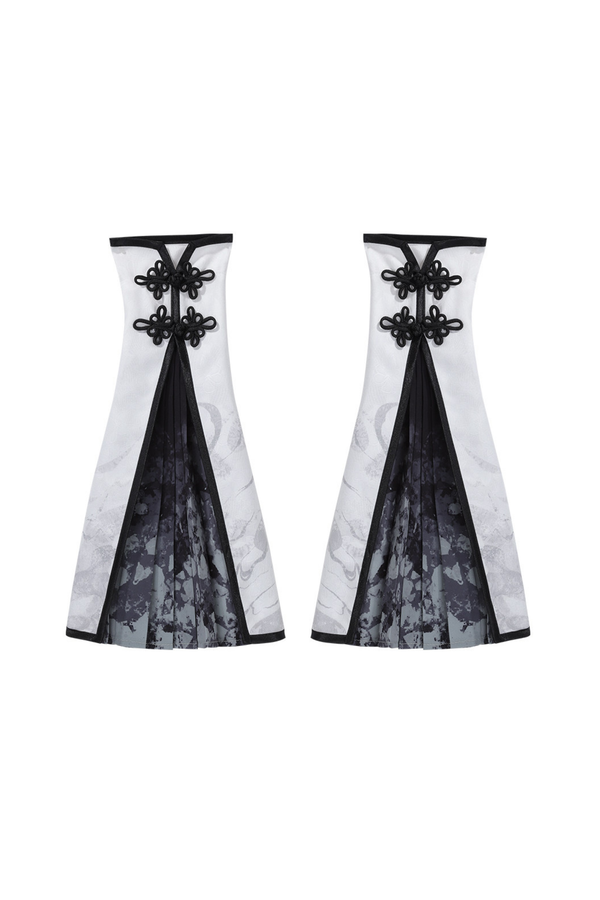 チャイナビッグスリーブケープ+シャツ+ロングスカート+ウエストベルト+チャイナトップス+スカート+キャミソールドレス+レッグウォーマー