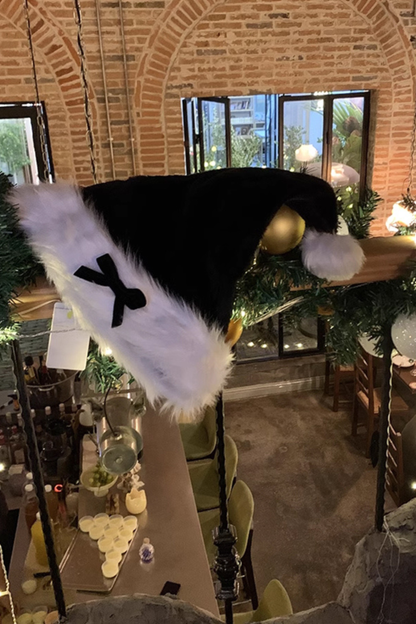 Sweet Cute Ribbon Santa Hat